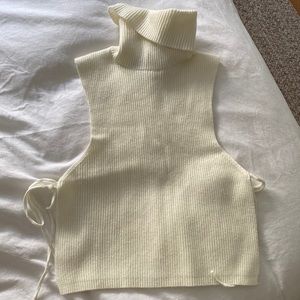 Forever21 Turtleneck Side tie Top